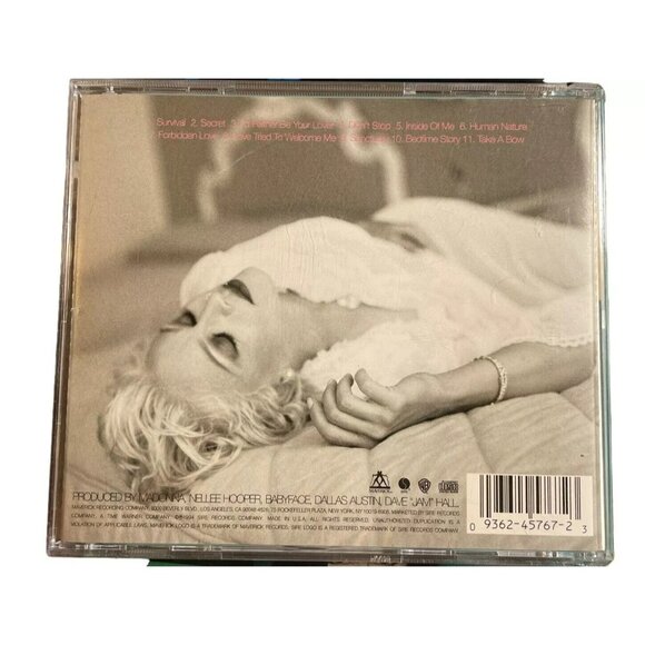 CD Madonna Music Lot of 3 MDNA, Bedtime Stories & The Immaculate Collection - Picture 4 of 16